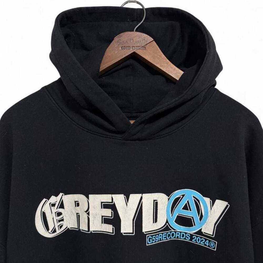 G59 Records Greyday Tour 2024 Black Hoodie